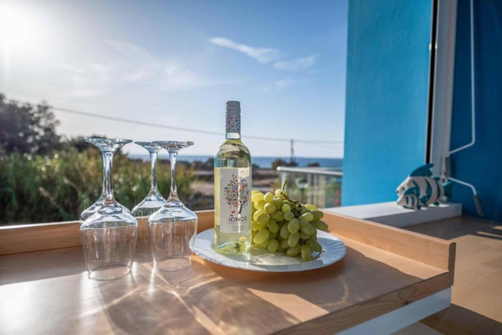 Seabreeze Villa - With Jacuzzi & Heated Pool Masztihári Kültér fotó